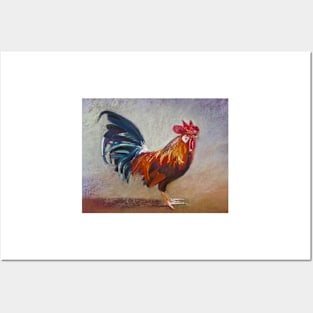 Rooster - Throw Pillow Posters and Art